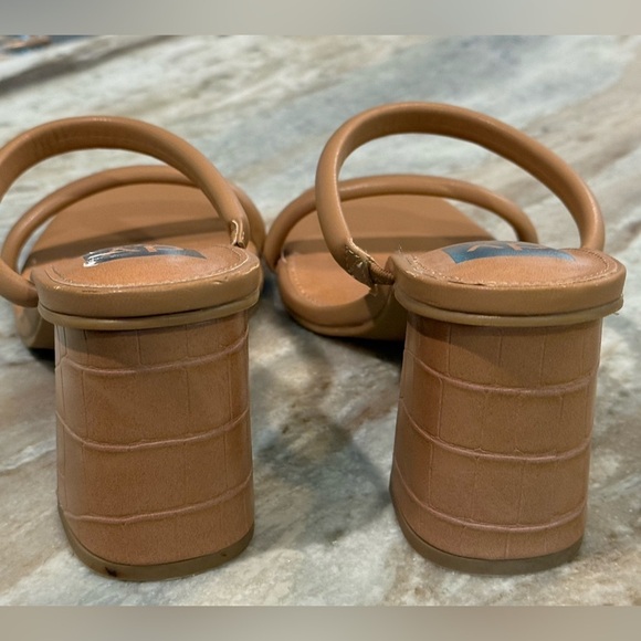 Women’s Dolce Vita HALSTY carmel tan heeled sandals- Size 9.5 - Picture 6 of 8